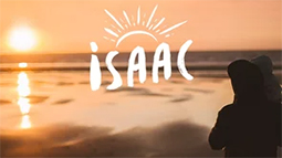 Isaac, along the beach